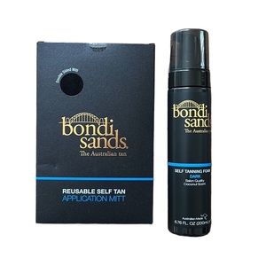 NWT Bondi Sands Self Tanner DARK with reusable application mitt